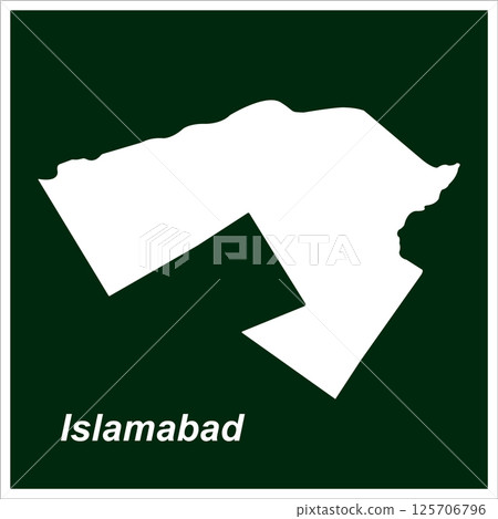 Map of Islamabad, Pakistan Map of Islamabad, Pakistan 125706796