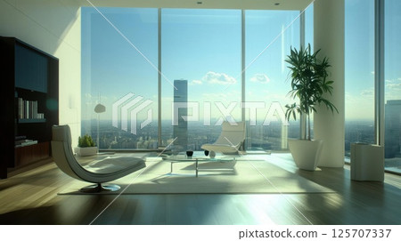 composite image of cloud in office 125707337