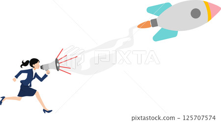 女商人創辦新企業的插圖 女商人創辦新企業的插圖 125707574