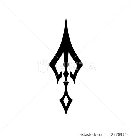Spear Logo Vector Template Graphic 125709944
