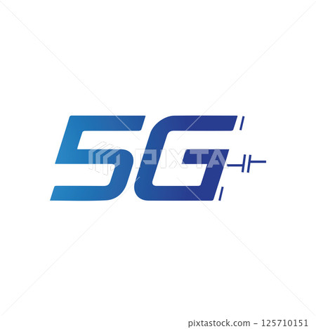Creative 5G Logo Design Illustration Template Creative 5G Logo Design Illustration Template 125710151