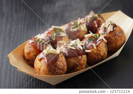 熱氣騰騰的章魚燒 125711214