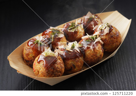 熱氣騰騰的章魚燒 熱氣騰騰的章魚燒 125711220