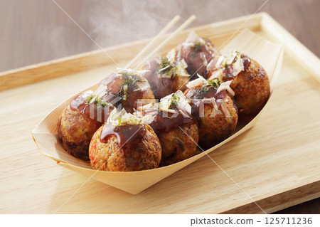 熱氣騰騰的章魚燒 熱氣騰騰的章魚燒 125711236