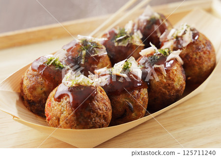 熱氣騰騰的章魚燒 125711240