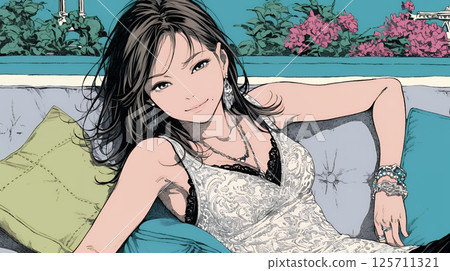 過著奢華生活的女人 125711321