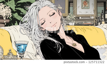 過著奢華生活的女人 125711322