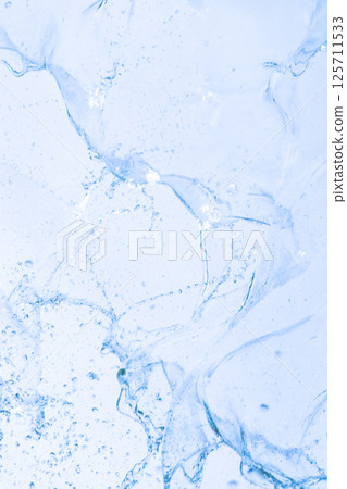 Vertical composition of splashes and space 125711533