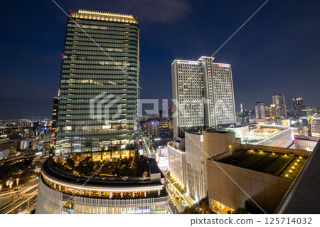 Grand Front Osaka night view 125714032