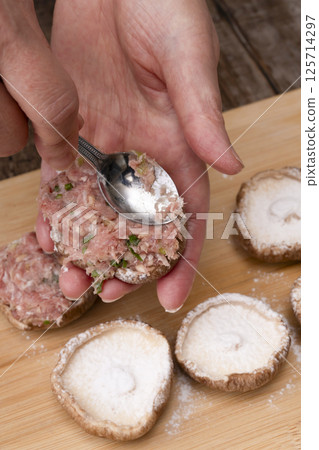 釀香菇的製作方法 釀香菇的製作方法 125714297