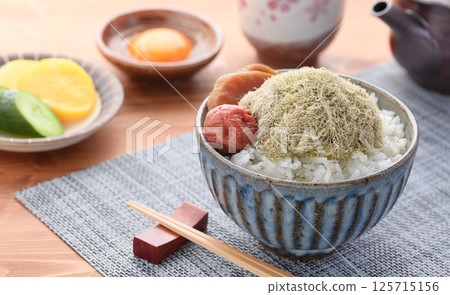Tororo kelp rice (Tororo kelp rice bowl) Tororo kelp rice (Tororo kelp rice bowl) 125715156
