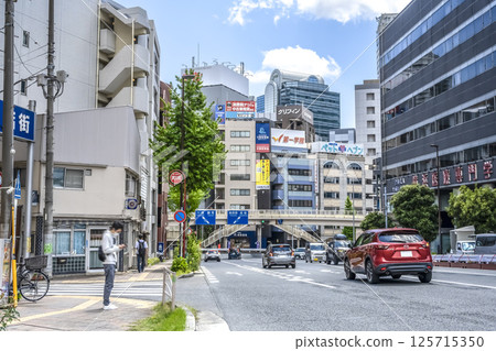 神奈川縣橫濱市街景：神奈川站 125715350