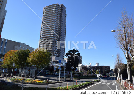 神奈川縣小田急相模原站北口街景 神奈川縣小田急相模原站北口街景 125715630