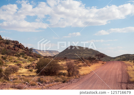 Namibian Desert Landscape 125716679