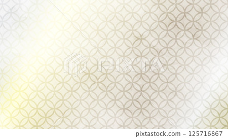 日本背景：銀質七寶圖案 125716867