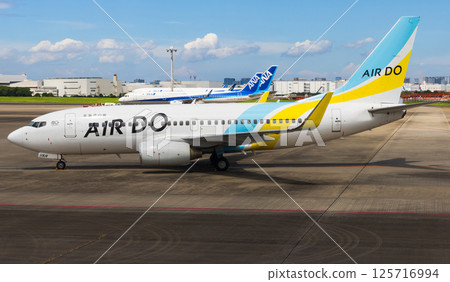 AIR DO B737滑行 AIR DO B737滑行 125716994