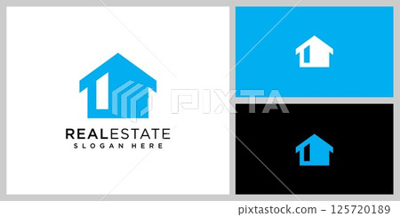 home logo vector design template 125720189
