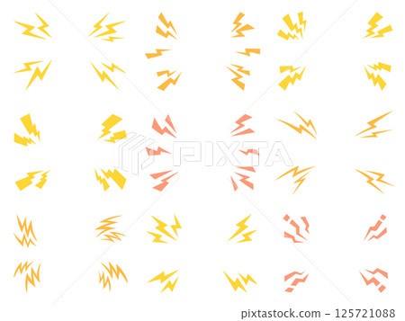 閃電標記框架集 125721088