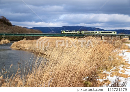 JR釜石線猿石河大橋 125721279