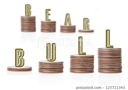 Bull vs Bear Bull vs Bear 125721343