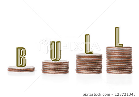 Bull bar graph 125721345