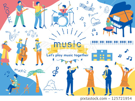 People who enjoy music 125721954