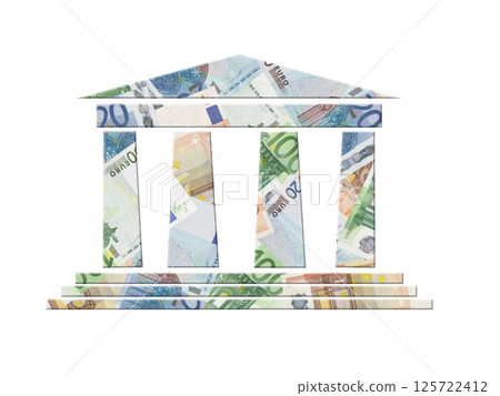 Euro bank 125722412