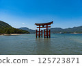 Toriijima Shinto shrine torii 125723871