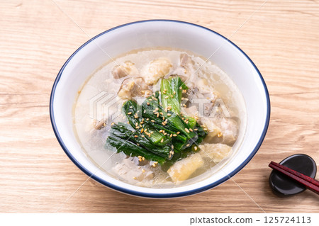 雞肉小松菜湯 125724113