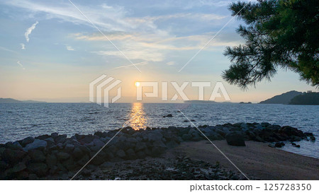 寺島、大村灣的自然風景 寺島、大村灣的自然風景 125728350