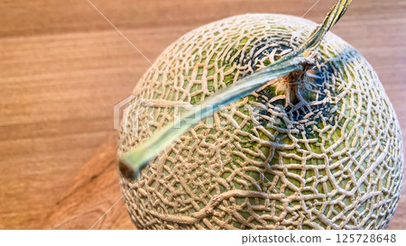 Yubari melon on the table Yubari melon on the table 125728648