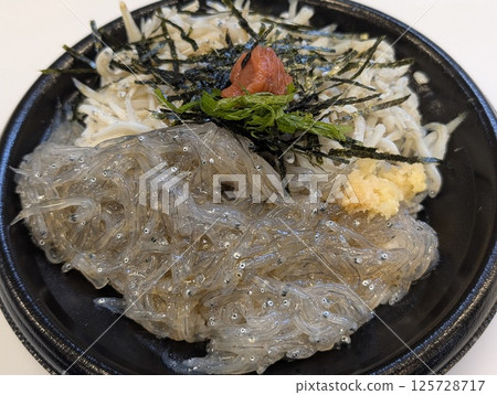 生銀魚、銀魚蓋飯 和歌山縣 和歌浦 125728717