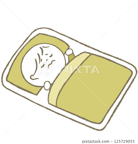 Unwell baby Yellow 125729055