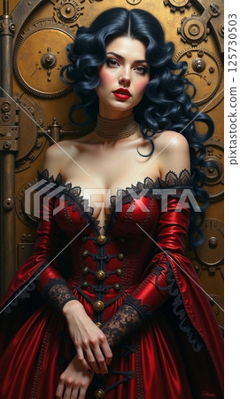 穿著性感衣服的吸血鬼 穿著性感衣服的吸血鬼 125730503