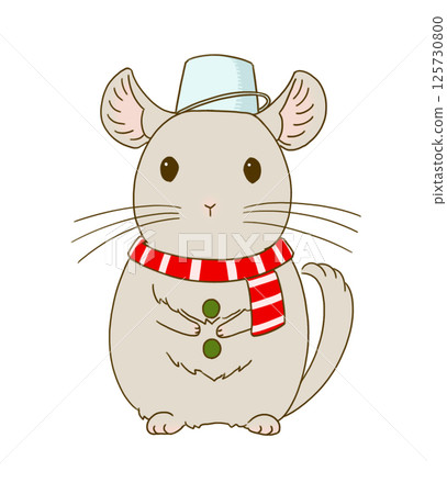 雪人裝扮的龍貓（米色） 125730800