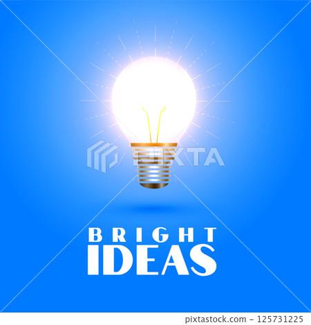 glowing light bulb represent technology idea concept glowing light bulb represent technology idea concept 125731225