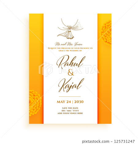 indian wedding invitation card celebrate the big day in style 125731247