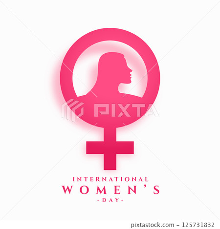 happy womens day wishes card to celebrate female achievement 125731832