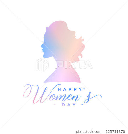 lovely happy women's day greeting card to express your appreciation 125731870