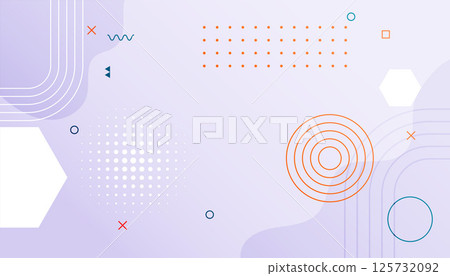 abstract memphis pattern backdrop wallpaper with halftone dots design abstract memphis pattern backdrop wallpaper with halftone dots design 125732092