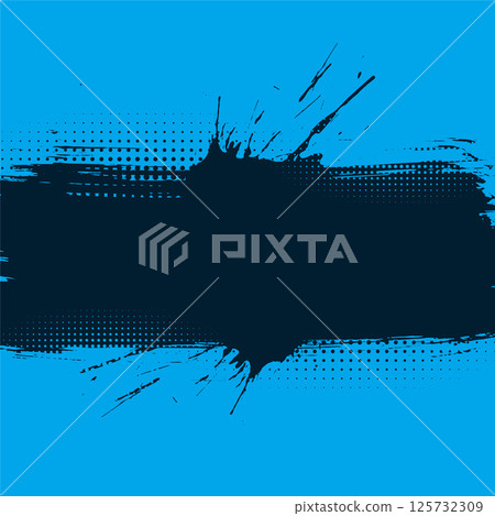 grungy and abstract rough texture halftone background 125732309