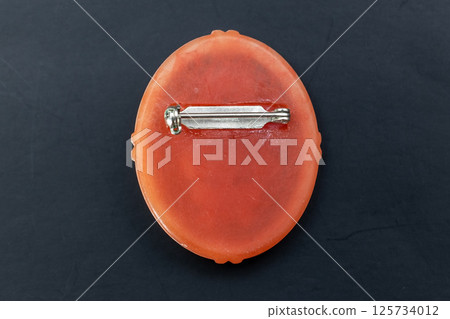 Artisan jewelry photo vintage brooch laid for women 125734012