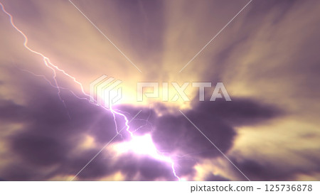 白天陰天並有雷聲 125736878