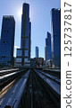 MTA West Side Depot and skyscrapers 125737817