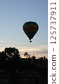 Travelling by balloon 125737911