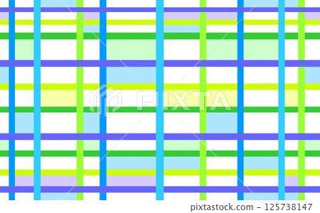 Geometric pattern, border, stripe, blue, green 125738147