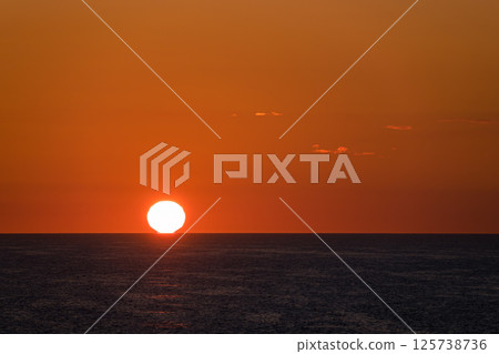[從向日葵出發前往札幌大洗的日出] 125738736