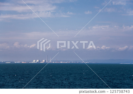 【向日葵號駛往札幌大洗方向，福島第一核電廠附近海域】 125738743