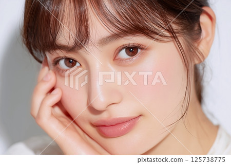 美麗肌膚女性/抗老“AI生成圖像” 125738775