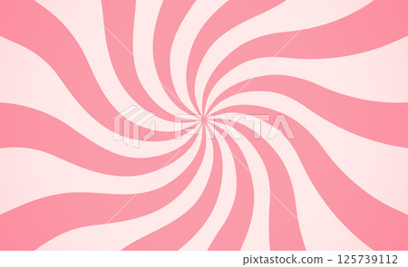 Candy cream background pink pattern. Candy ice cream texture swirl spiral sweet strawberry vector Candy cream background pink pattern. Candy ice cream texture swirl spiral sweet strawberry vector 125739112